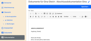 Dokumentation in nupian