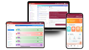 Kitaversum auf verschiedenen Geräten