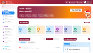 Das Dashboard in Kitaversum